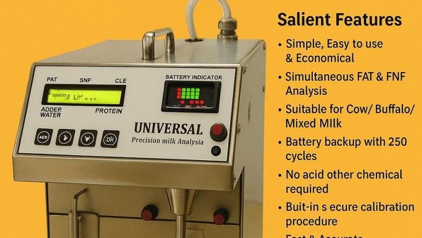 UNIVERSAL Combo Milk Analyser