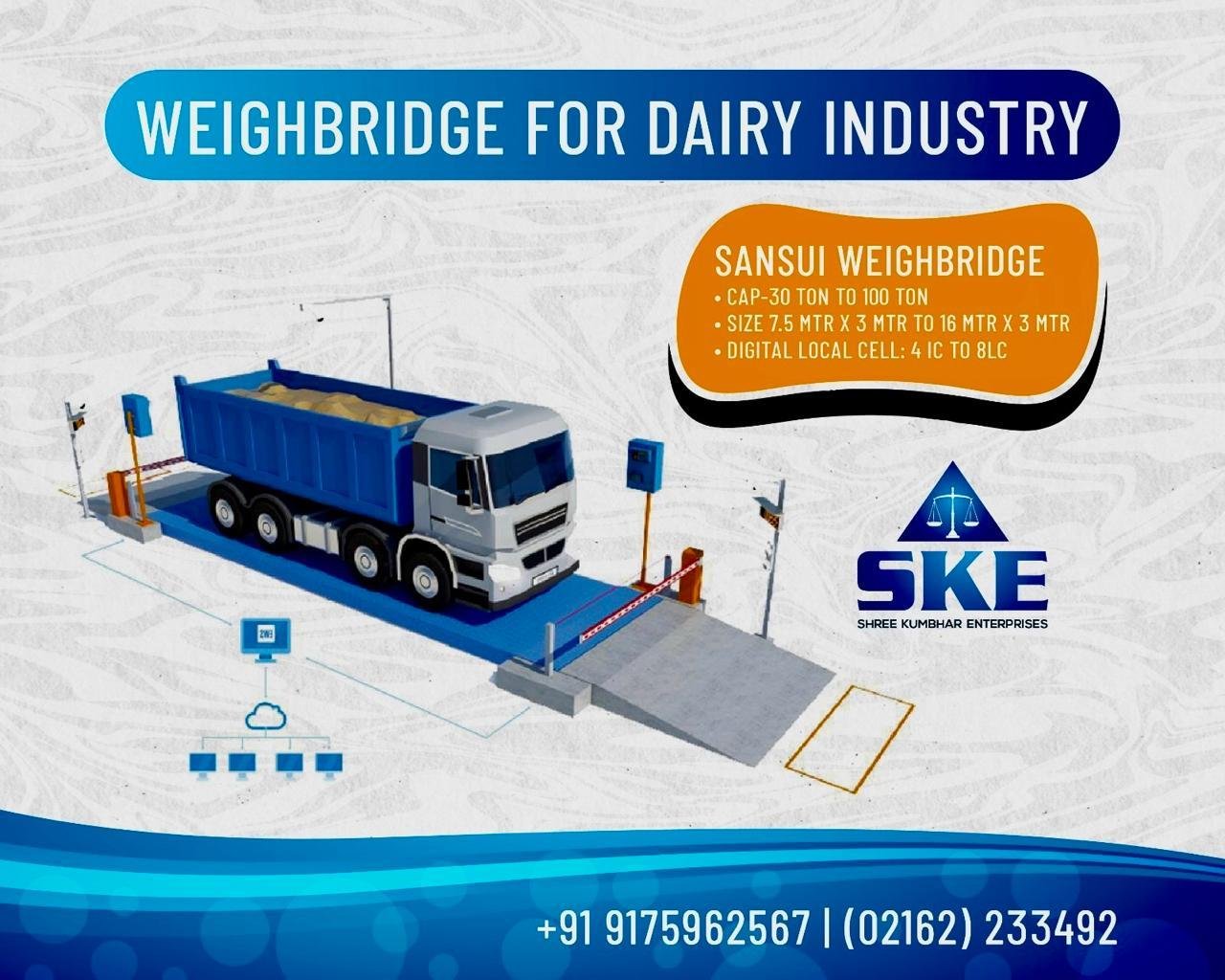 SKE 60 ton Weighbridge